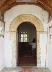 This original 12thC south doorway is still the main entrance today