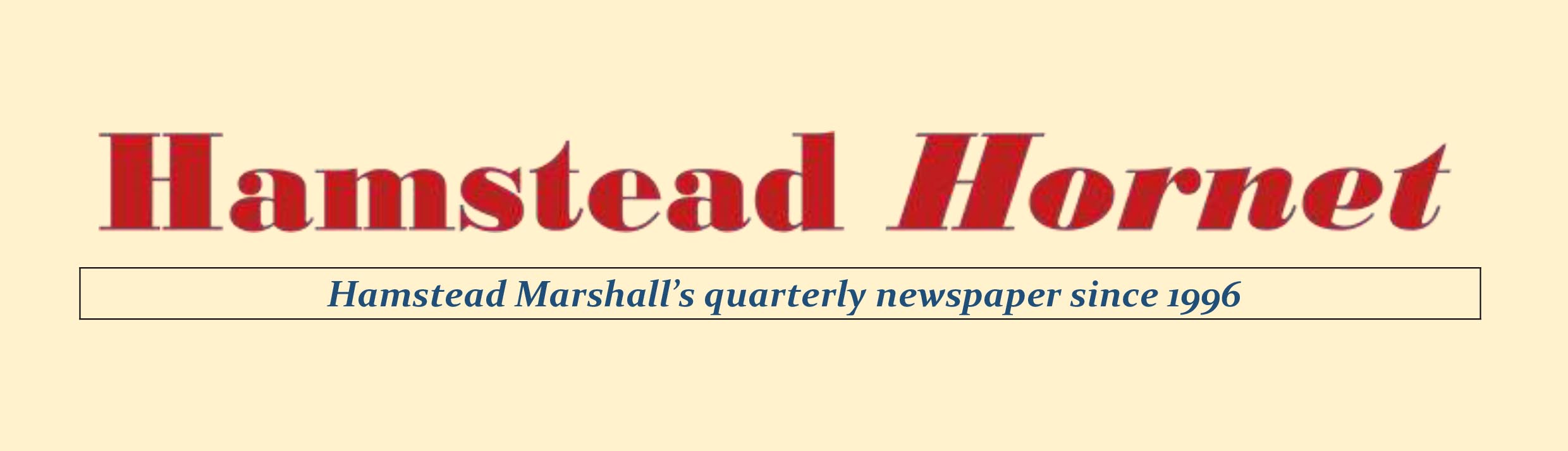Hamstead Hornet masthead
